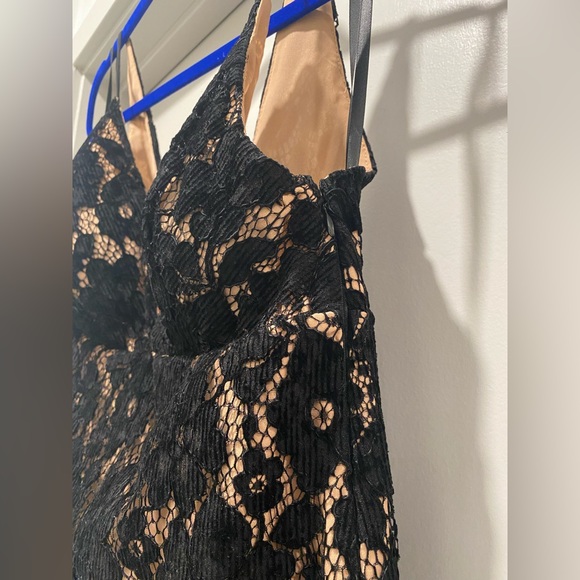 Free People Dangerous Love Black Lace Overlay Mini Dress - Picture 9 of 15